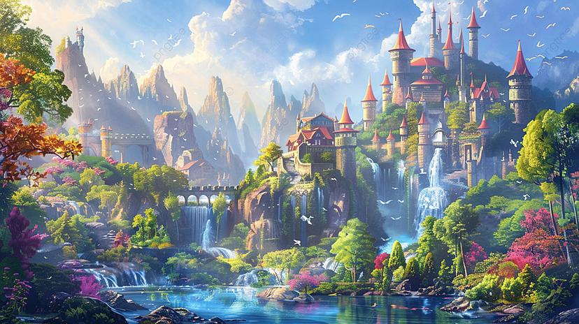 Fantasy Kingdom: A Magical Theme Park Adventure